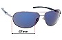 Sunglass Fix Replacement Lenses for Police S8182 - 67mm Wide 