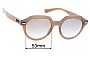 Sunglass Fix Replacement Lenses for Ray-Ban RB4399 Gina - 53mm Wide 