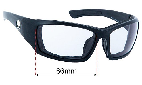 Wiley X H-D Tat Lentilles de Remplacement 66mm wide 