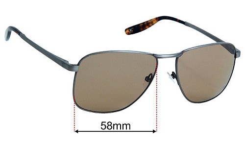 Bottega Veneta BV 221/S Lentes de Repuesto 58mm wide 