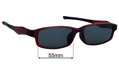 Owndays AR2001-T Lentilles de Remplacement 55mm wide 