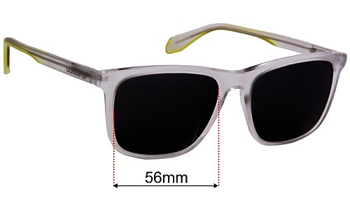 Adidas OR0087-1 Sun Rx Replacement Lenses 57mm wide 