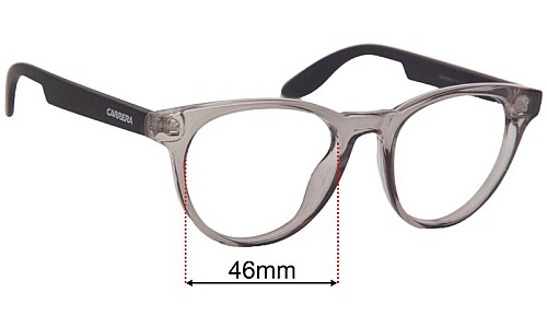 Carrera Carrerino 18 Replacement Lenses 46mm wide 