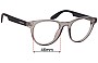 Sunglass Fix Replacement Lenses for Carrera Carrerino 18 - 46mm Wide 