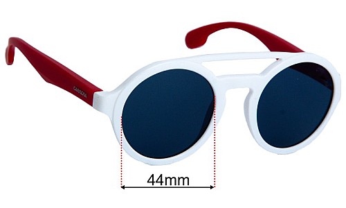 Carrera Carrerino 19 Replacement Lenses 44mm wide 