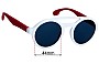 Sunglass Fix Replacement Lenses for Carrera Carrerino 19 - 44mm Wide 