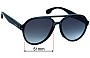 Sunglass Fix Replacement Lenses for Carrera Carrerino 22 - 51mm Wide 