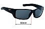 Sunglass Fix Replacement Lenses for Costa Del Mar Fantail PRO - 60mm Wide 