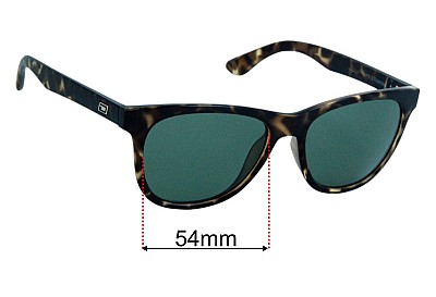 Dirty Dog Teko Lentes de Repuesto 54mm wide 