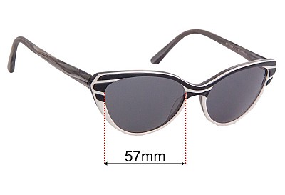 OGI Eyewear 8071 Lentes de Repuesto 57mm wide 