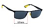 Sunglass Fix Lentes de Repuesto para Ray-Ban RB3726M Scuderia Ferrari Collection - 57mm Wide 