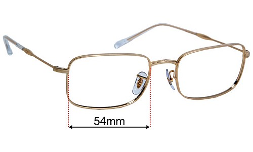 Ray-Ban RB3746 Replacement Lenses 56mm wide 
