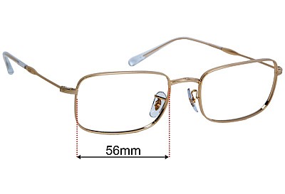 Ray-Ban RB3746V Optics Replacement Lenses 56mm wide 