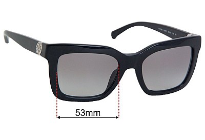 Tory Burch TY7089 Lentes de Repuesto 53mm wide 