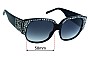 Sunglass Fix Verres de Remplacement pour Emmanuelle Khanh 2020S - 58mm Wide 