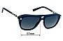 Sunglass Fix Verres de Remplacement pour Louis Vuitton  Z0770W - 57mm Wide 