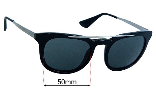 Prada SPR13P  Lentilles de Remplacement 50mm wide 