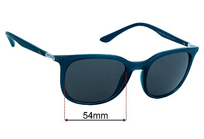 Ray-Ban RB4386 Verres de Remplacement 54mm wide 