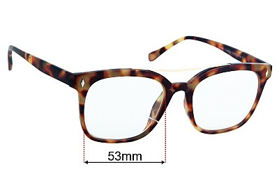 Smile Lifestyle Replacement Lenses 53mm wide 