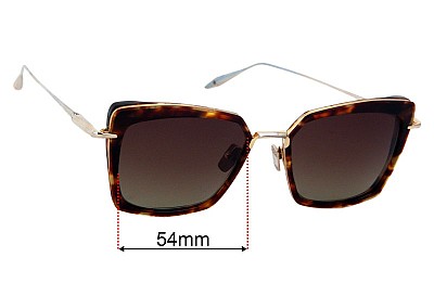 Dita Perplexer Replacement Lenses 54mm wide 