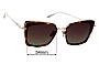 Sunglass Fix Replacement Lenses for Dita Perplexer - 54mm Wide 