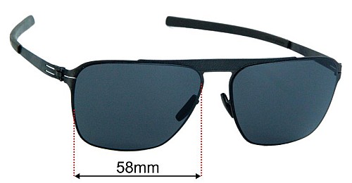 IC! Berlin Sebastian S. 58mm Replacement Lenses