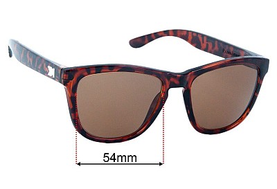 Knockaround Premiums Ersatzgläser 54mm wide 
