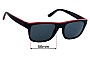 Sunglass Fix Ersatzgläser für Polo Polo PH 4145 - 56mm Wide 