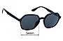 Sunglass Fix Verres de Remplacement pour Ray-Ban RB4361F - 54mm Wide 