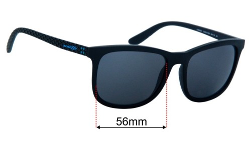 Arnette Chenga AN4240 Ersatzgläser 56mm wide 