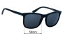 Sunglass Fix Ersatzgläser für Arnette Chenga AN4240 - 56mm Wide 