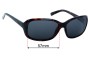 Sunglass Fix Replacement Lenses for Bolle Molly 11511 - 57mm Wide 