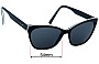 Sunglass Fix Replacement Lenses for Carla Zampatti 21 - 54mm Wide 