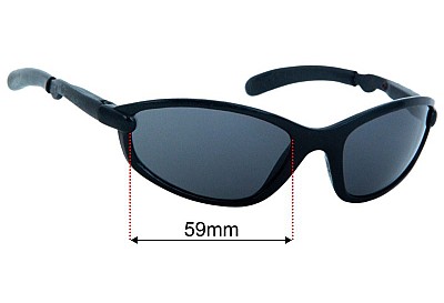 Harley Davidson Cruise Replacement Lenses 59mm wide 