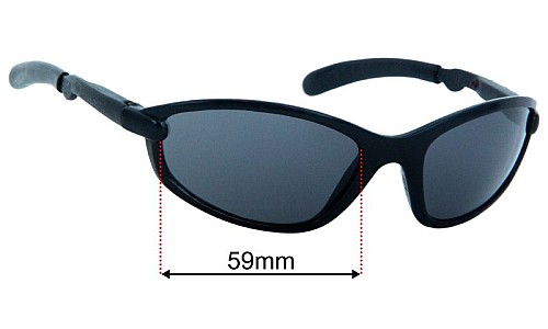 Harley Davidson Cruise Lentes de Repuesto 59mm wide 