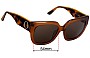 Sunglass Fix Replacement Lenses for Oroton  Sydney - 54mm Wide 