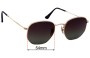 Sunglass Fix Verres de Remplacement pour Ray-Ban RB3548-N-F Hexagonal - 54mm Wide 
