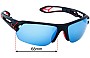 Sunglass Fix Replacement Lenses for Cebe S Track M - 68mm Wide 