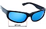 Sunglass Fix Ersatzgläser für Childe Cylinder - 67mm Wide 