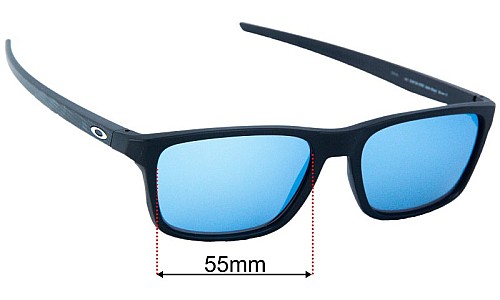 Sunglass Fix Replacement Lenses Oakley OX8164 Port Bow - 55mm Wide 