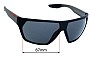 Sunglass Fix Replacement Lenses for Prada SPS08U - 67mm Wide 