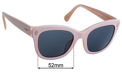 Ralph Lauren RA 5301U Lentes de Repuesto 52mm wide 