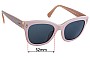 Sunglass Fix Lentes de Repuesto para Ralph Lauren RA 5301U - 52mm Wide 