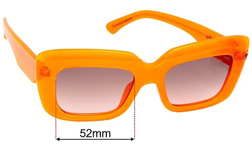 Childe Siren Lentilles de Remplacement 52mm wide 