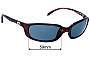 Sunglass Fix Lentes de Repuesto para Costa Del Mar Brine - 59mm Wide 