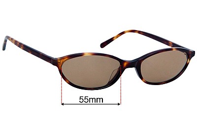Shevoke Zulu Ersatzgläser 55mm wide 