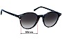 Sunglass Fix Verres de Remplacement pour Ray-Ban RB2230 Bernard - 53mm Wide 