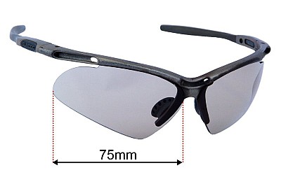 Sundog Vintage Pace Replacement Lenses 75mm wide 