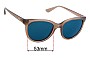 Sunglass Fix Replacement Lenses for Sunglass Hut HU 2011 - 53mm Wide 
