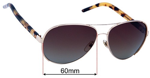 Marc by Marc Jacobs Marc 66/S 60mm Replacement Lenses